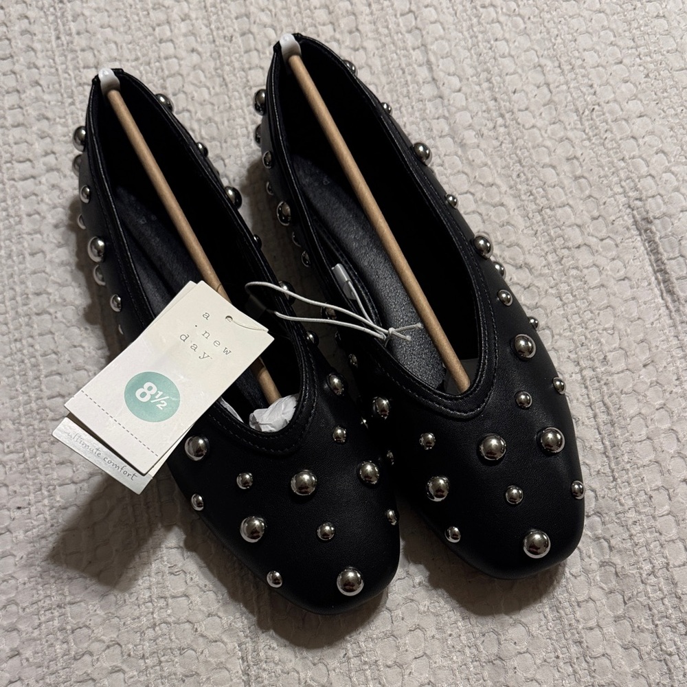 Sammie Studded Ballet Flats from A New Day